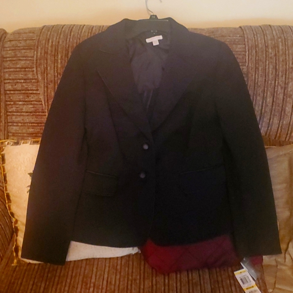 Black women blazer by Charter Club